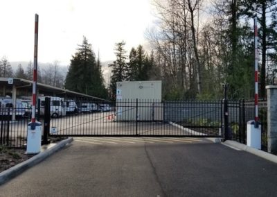Self Storage Barrier and Swing gate system